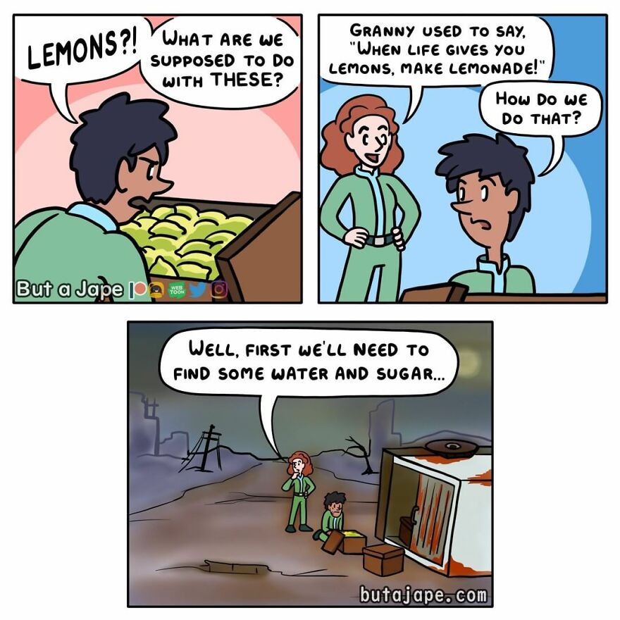 49 New Fun Comics From This Artist With Ridiculous Situations