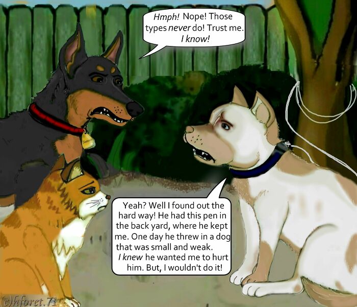 My Animal Comic Introducing A Pitbull Character Named “King”, Part 4 (12 Pics) My Animal Comic Introducing A Pitbull Character Named “King”, Part 4 (12 Pics)