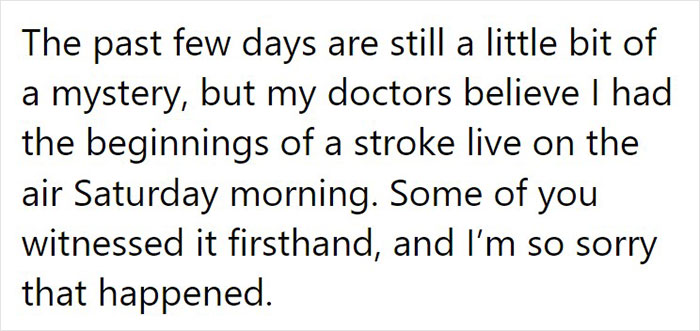 Anchor For Local Oklahoma News Experiences “Beginnings Of Stroke” In A Live Broadcast Anchor For Local Oklahoma News Experiences “Beginnings Of Stroke” In A Live Broadcast