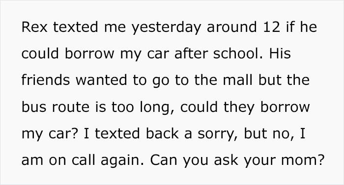 Woman's 16-Year-Old Stepson Steals Her Car, She Then Calls Off Her Engagement To His Dad Woman's 16-Year-Old Stepson Steals Her Car, She Then Calls Off Her Engagement To His Dad