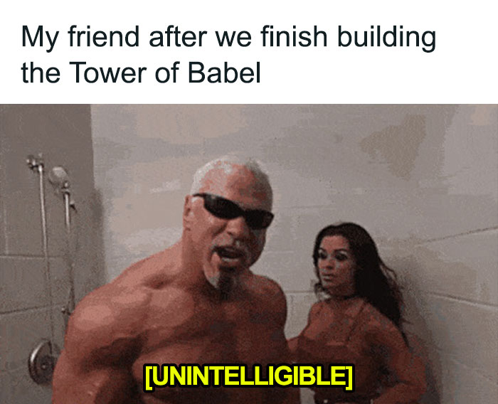 Speaking In Unintelligible