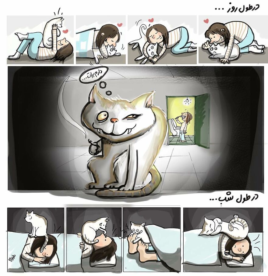 Iranian Artist Criticizes Modern Society With Thought-Provoking Illustrations (53 Pics)