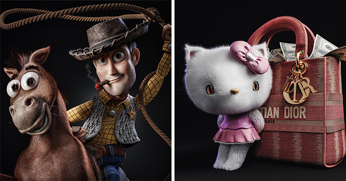 30 New Pics That Reveal The Darker Side Of Our Favorite Cartoon Characters And They Might Ruin Your Childhood