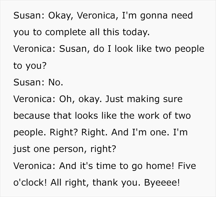 "Susan, Do I Look Like 2 People To You?": TikToker Is Going Viral For Her Philosophy Of &lsquo;Acting Your Wage&rsquo; At Work