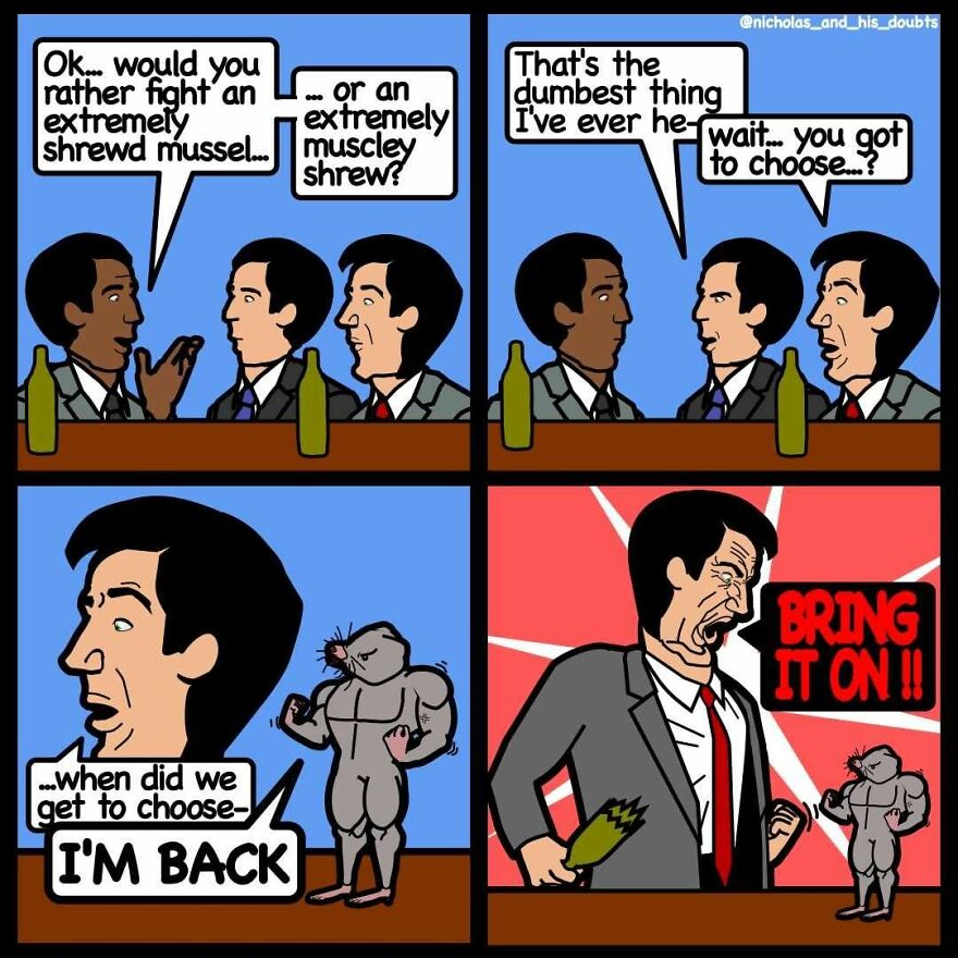 Artist Makes Absurd Comics That Will Surely Amuse You (35 Pics)