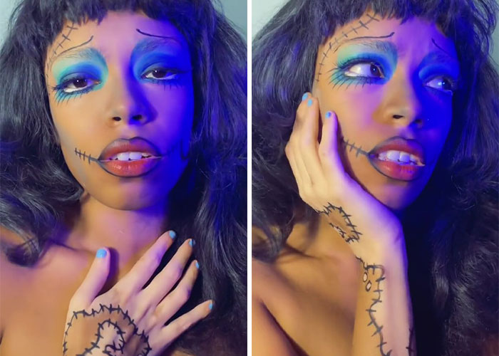 Woman Matches The Color Of The Paint She Outlines Her Vitiligo Spots With To Her Outfits, And People Can’t Get Enough Woman Matches The Color Of The Paint She Outlines Her Vitiligo Spots With To Her Outfits, And People Can’t Get Enough