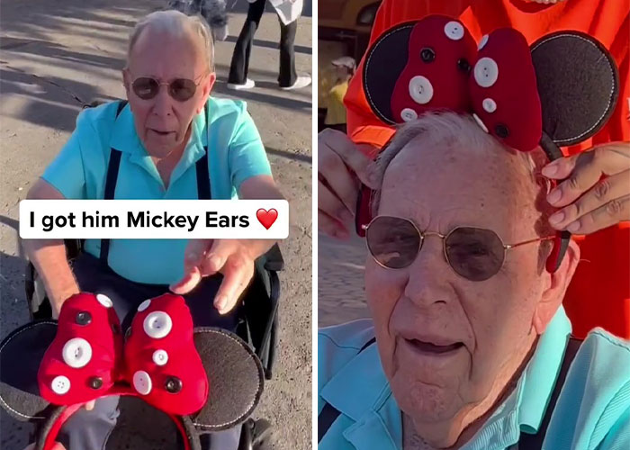 Young Man Asks 100-Year-Old Veteran To Go To Disneyland With Him