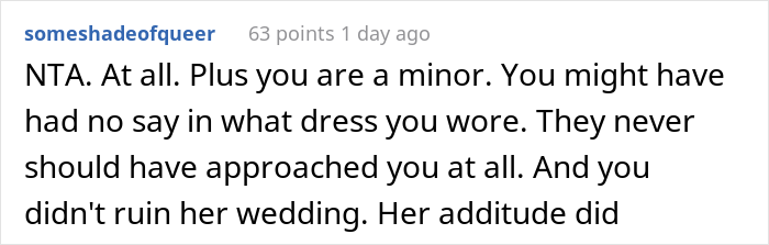 Bridezilla Blames Teen For Being "Too Flashy" And Ruining Her Big Day, Gives An Ultimatum That Leads To Teen's Parents Pressing Charges Bridezilla Blames Teen For Being "Too Flashy" And Ruining Her Big Day, Gives An Ultimatum That Leads To Teen's Parents Pressing Charges