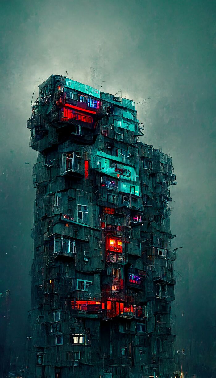 With The Help Of Neural Network, Artist Creates Buildings In Various Styles