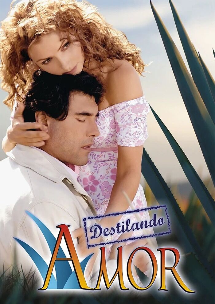 Poster for "Distilling Love" featuring Teresa and Rodrigo 