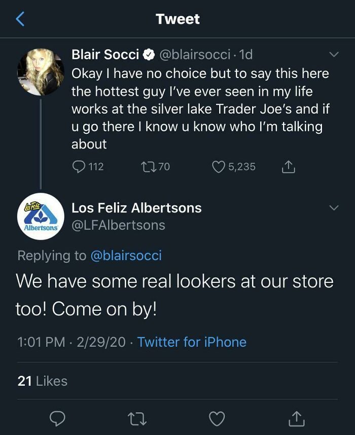 Grocery Store Hottie Flex