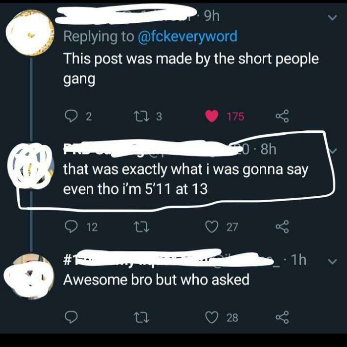 We Get It You Ain’t Short