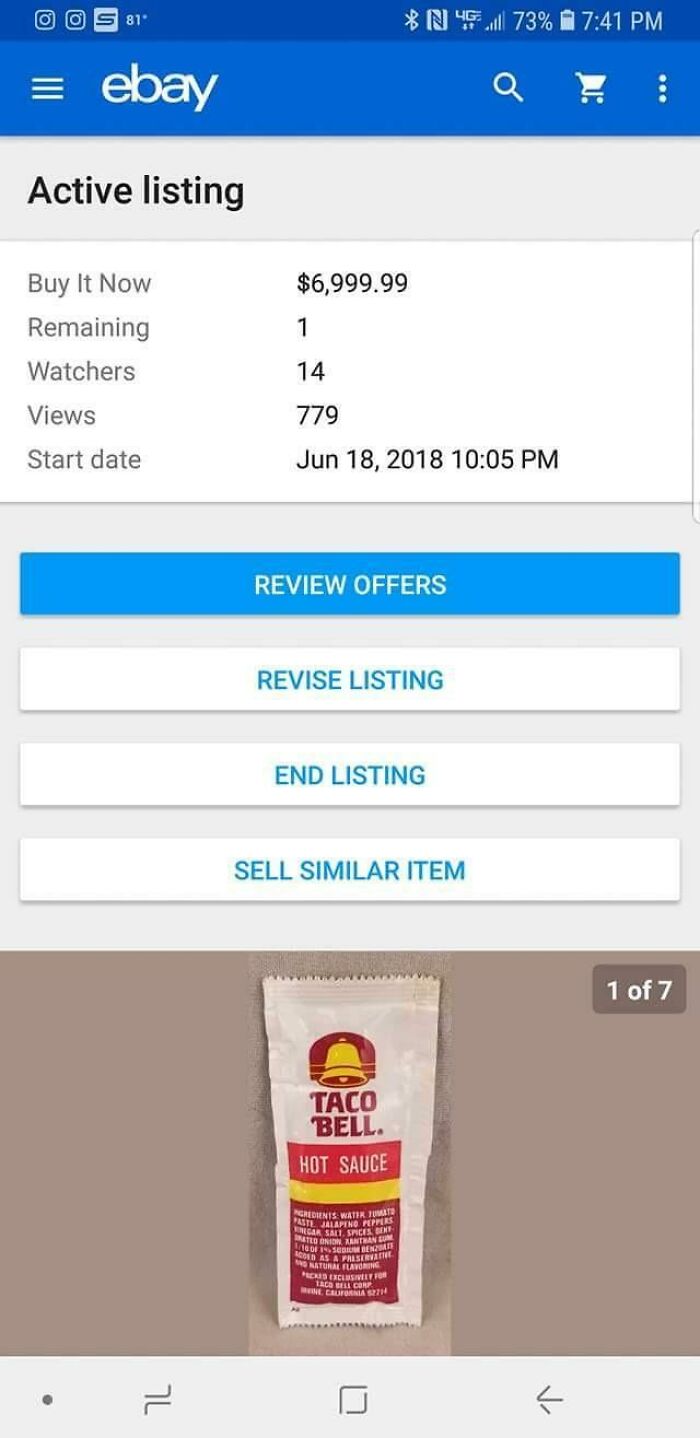 This Classic Taco Bell Hot Sauce Design