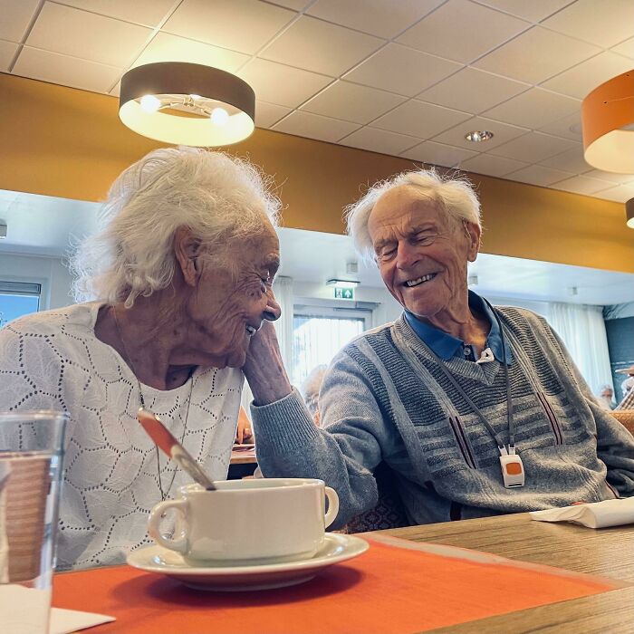 Took My Grandma To See My Grandpa. Together For 70 Years And Now Separated Due To Health Issues