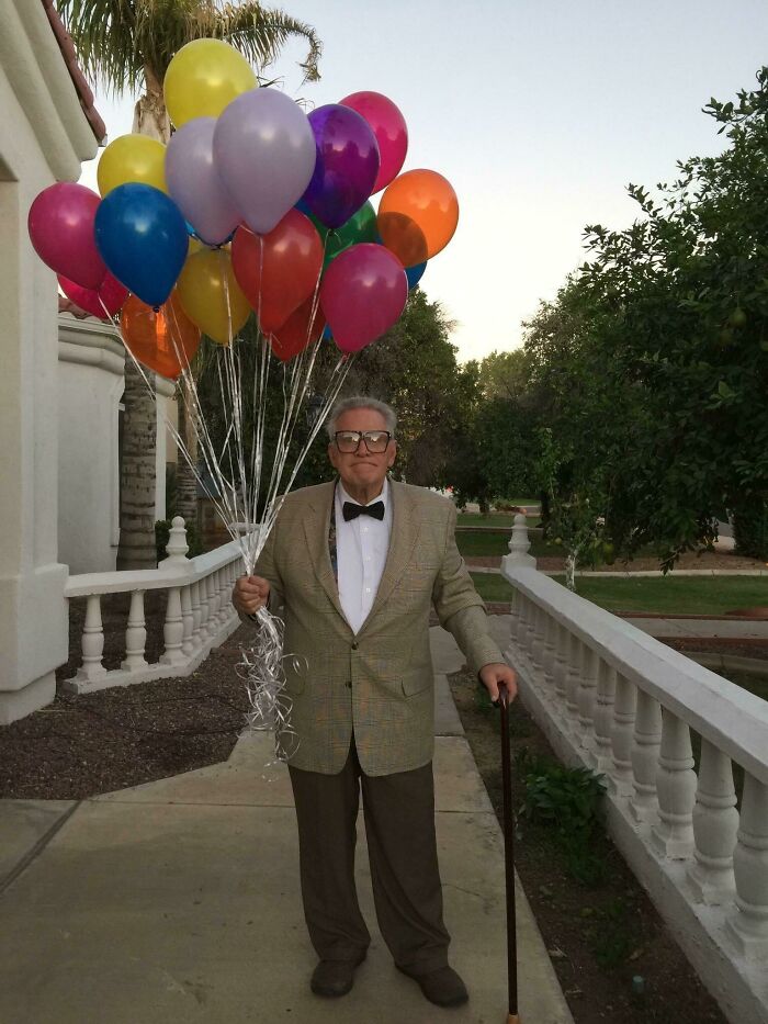 Grandpa Is Ready For Halloween