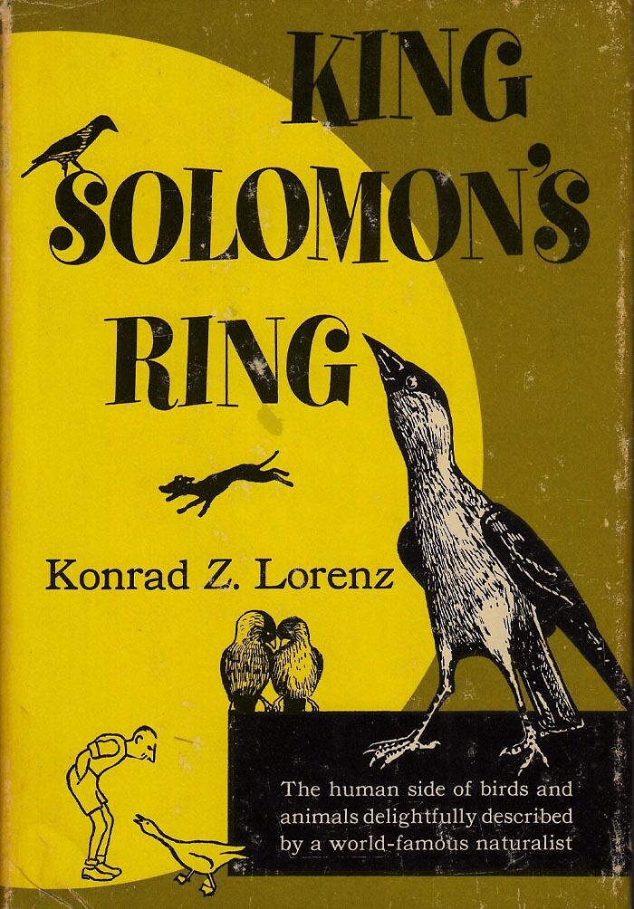 King Solomon's Ring By Konrad Lorenz