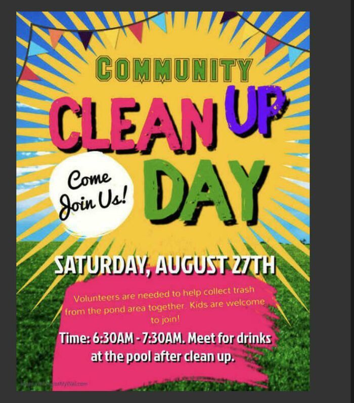 Hoa Wanting Free Labor For Cleaning Up Construction Trash Home Builders Left In Our Neighborhood