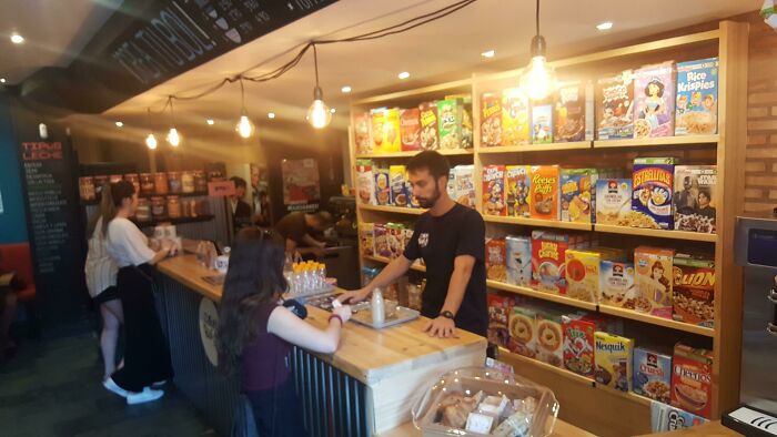 This Cereal Bar In Spain