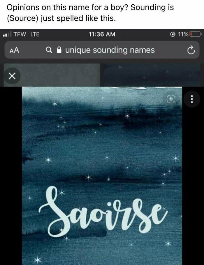 Saoirse But Pronounced Source