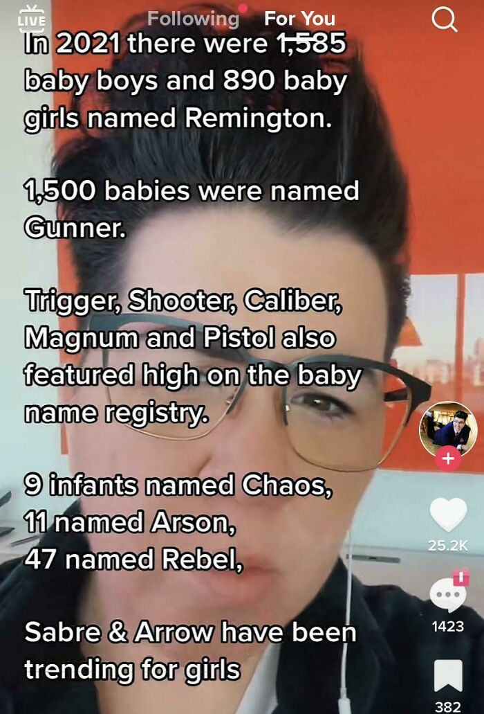 11 Babies Named Arson Last Year