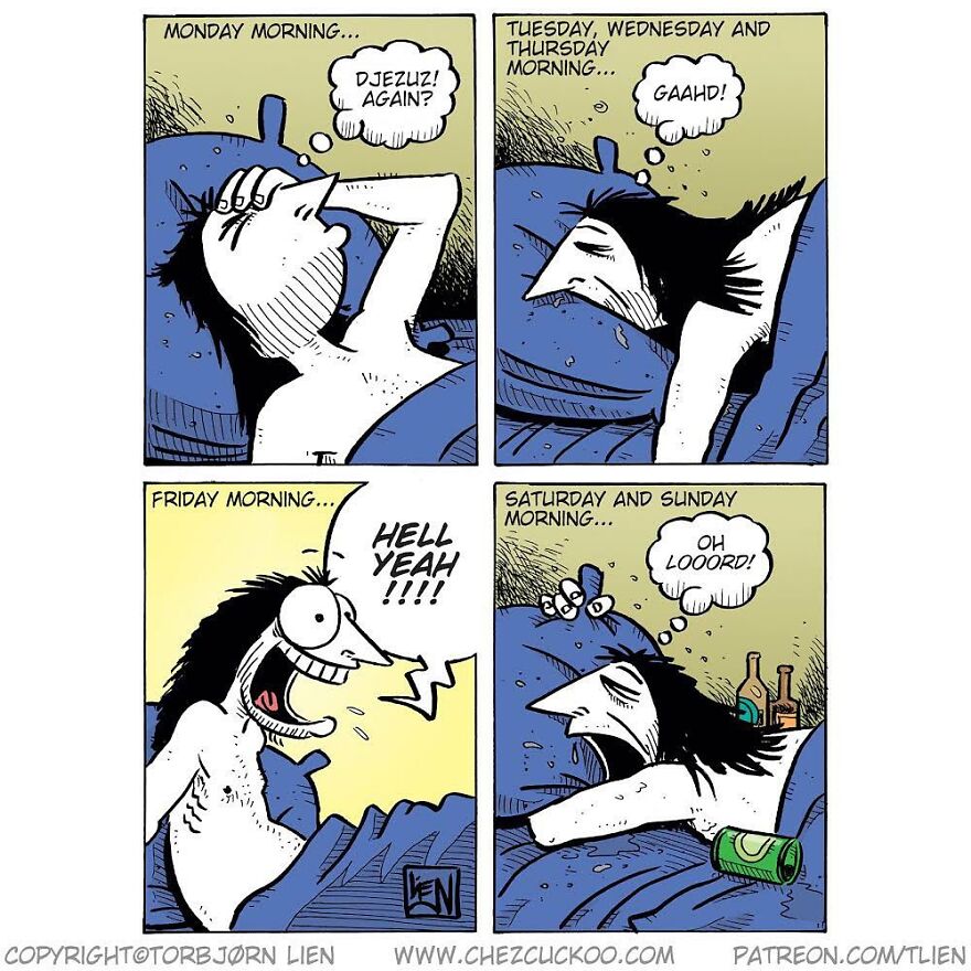 Norwegian Artist’s New Dark Comics With Unexpected Twists