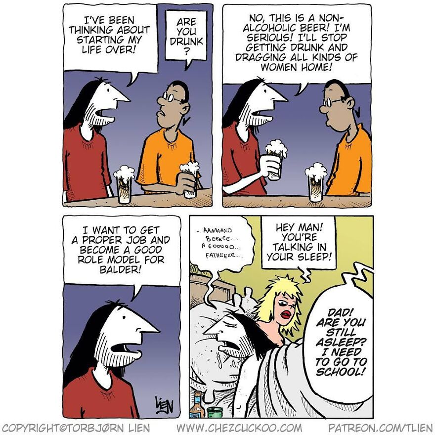 Norwegian Artist’s New Dark Comics With Unexpected Twists