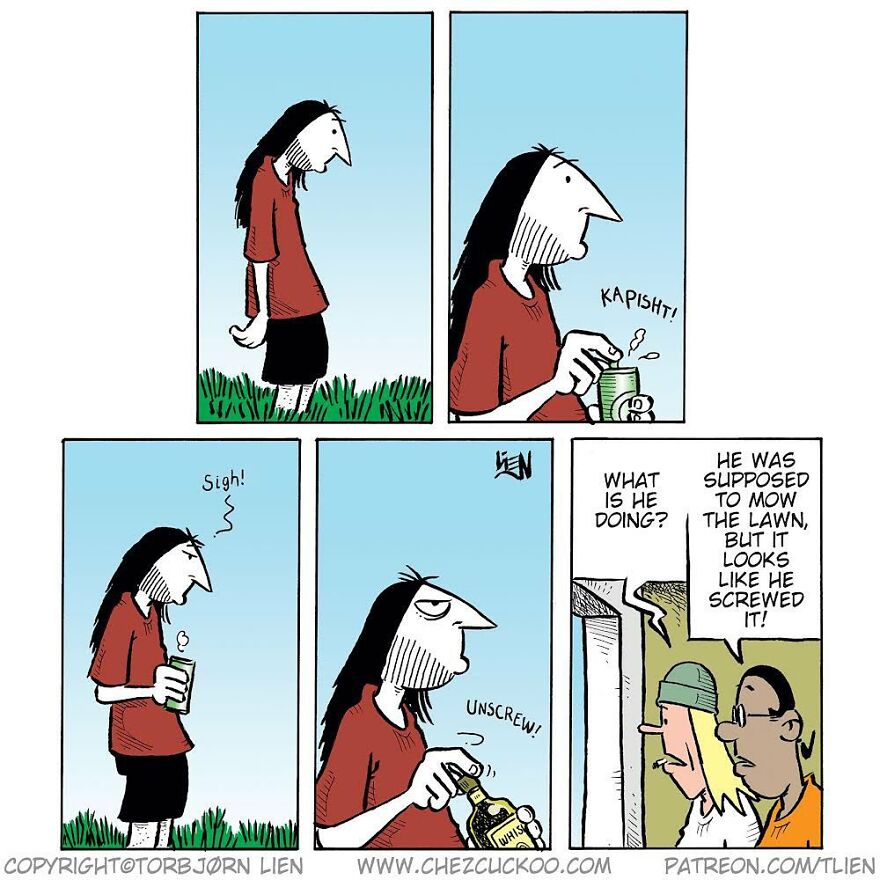 Norwegian Artist’s New Dark Comics With Unexpected Twists