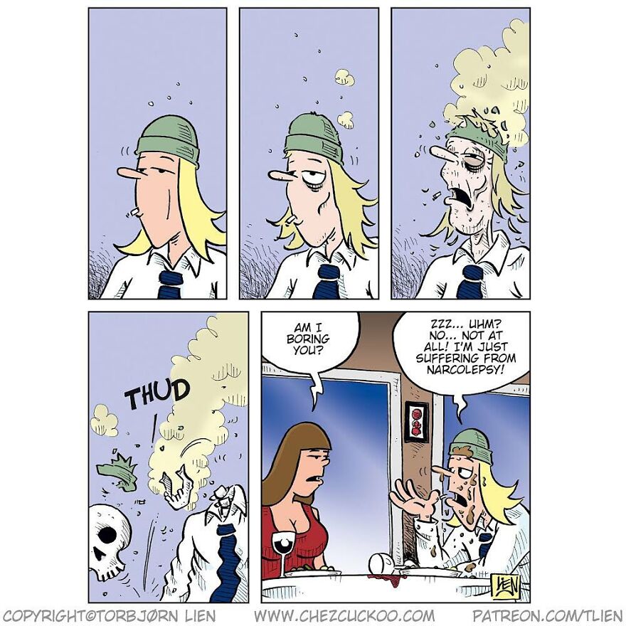 Norwegian Artist’s New Dark Comics With Unexpected Twists