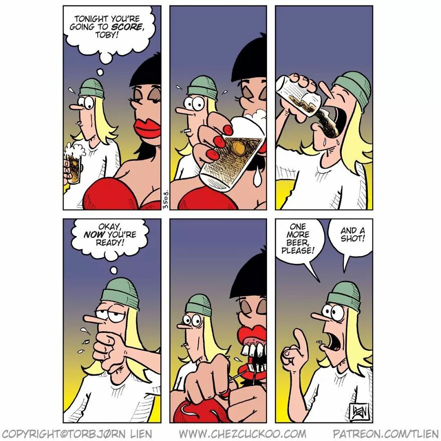 Norwegian Artist’s New Dark Comics With Unexpected Twists