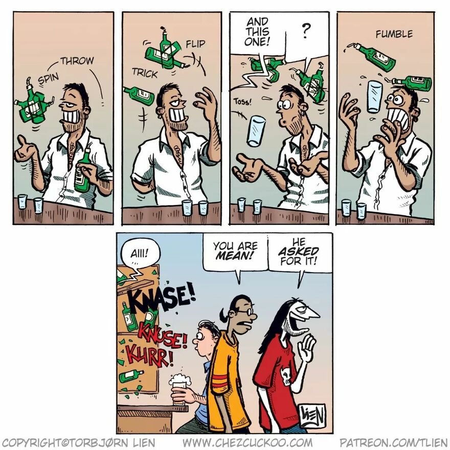 Norwegian Artist’s New Dark Comics With Unexpected Twists