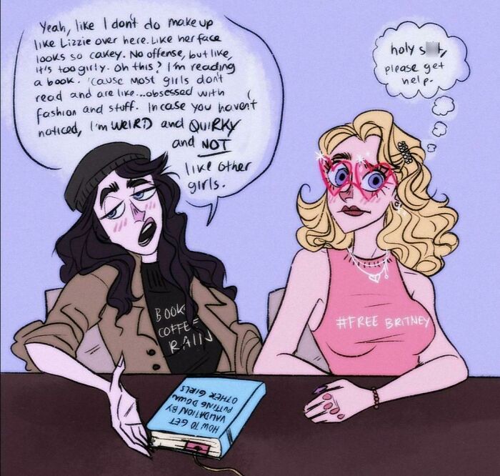 Omg She Is So Weird And Quirky She Is Sooo Not Like Other Girls!!!