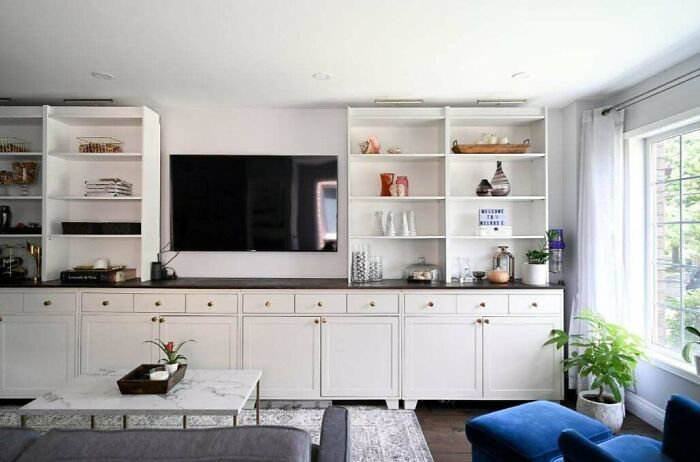 DIY Cabinets With Billy Bookcases