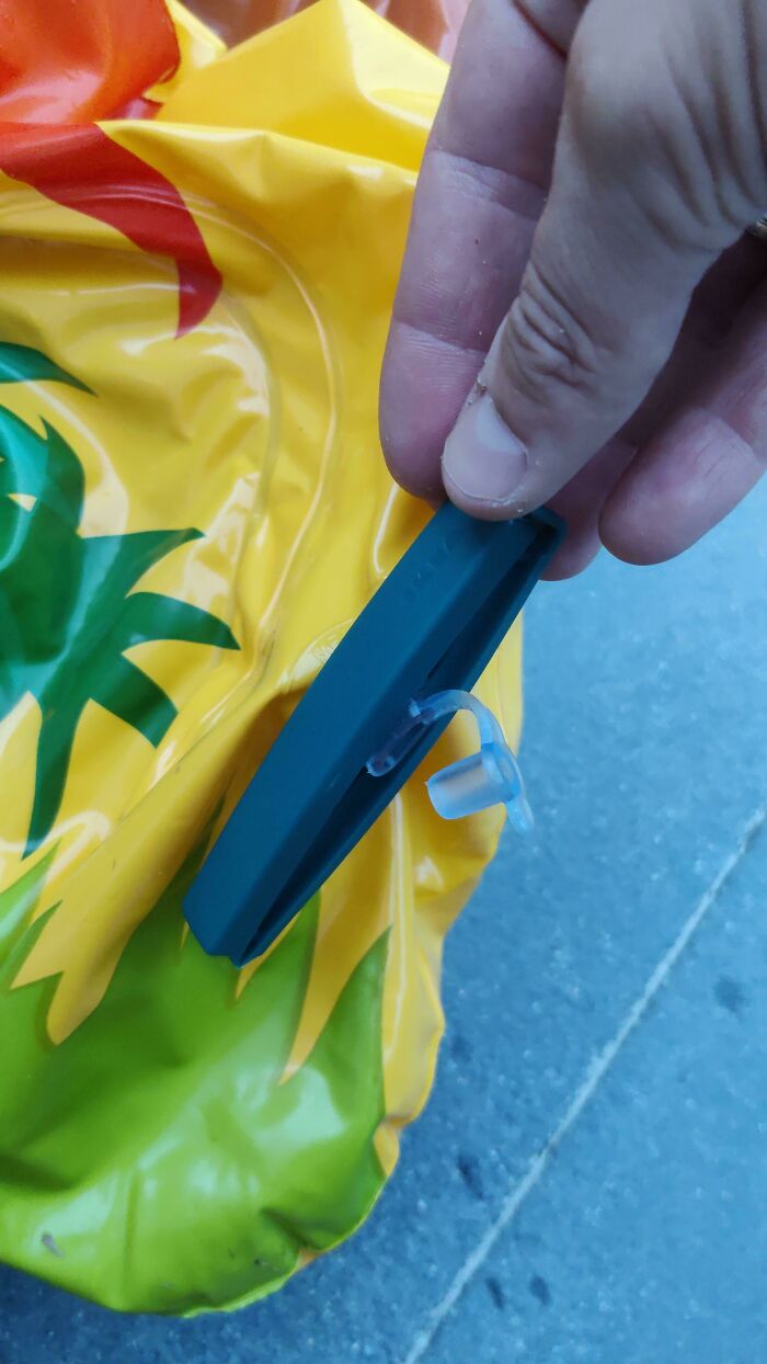 Having To Drain A Kiddie Pool. 6 Of These Clips Saved Me A Lot Of Time!