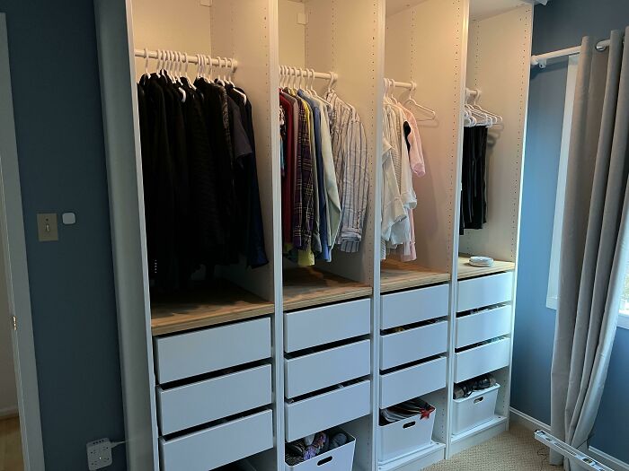 Pax Shelves Not In Stock, So I Used IKEA Cutting Boards Instead. Almost Perfect Fit