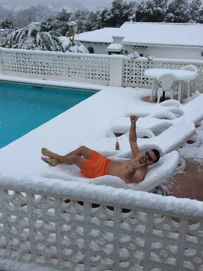 Get Some Winter Sun They Said, Go To Spain They Said