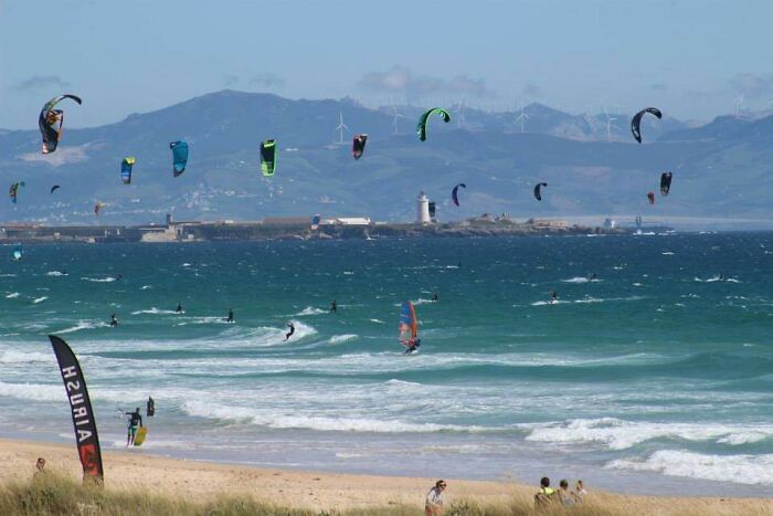 Most People Are Unaware Of How Close Spain And Morocco Really Are. Pic Is Taken From Spain, Mountains Are In Morocco
