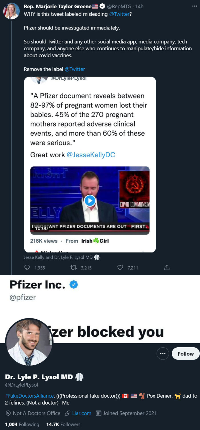 "Why Is This Tweet Labeled Misleading @twitter?"