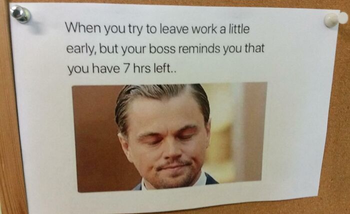 The 66-Year-Old Receptionist Where I Work Prints Out Memes On Paper And Puts Them On The Wall