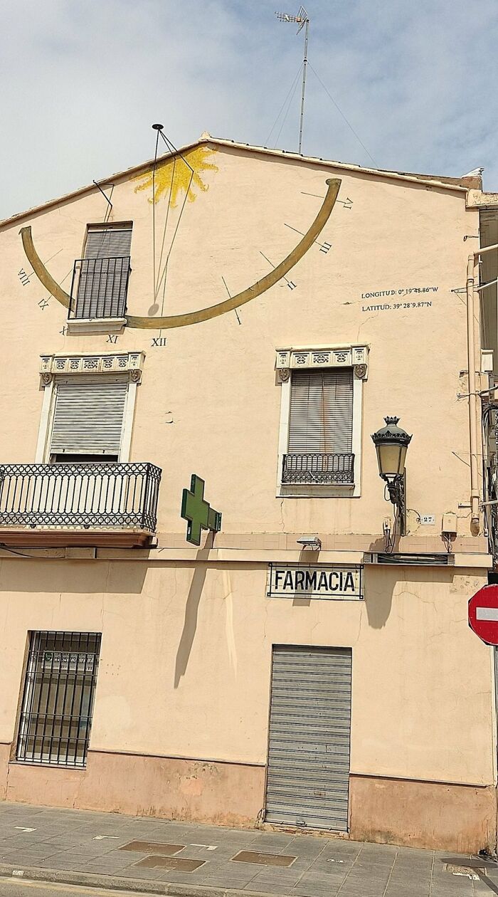 Sun Clock In Valencia, Spain