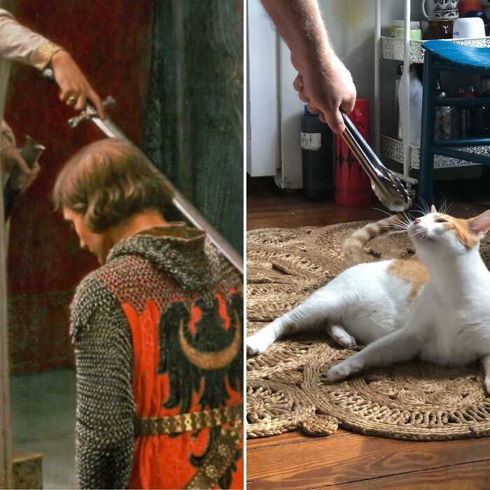 The Knighting Of Sir Beans