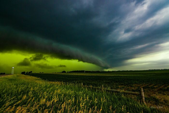 Incoming Storm Sioux Falls, Sd. Photo Cr. Alex Resel