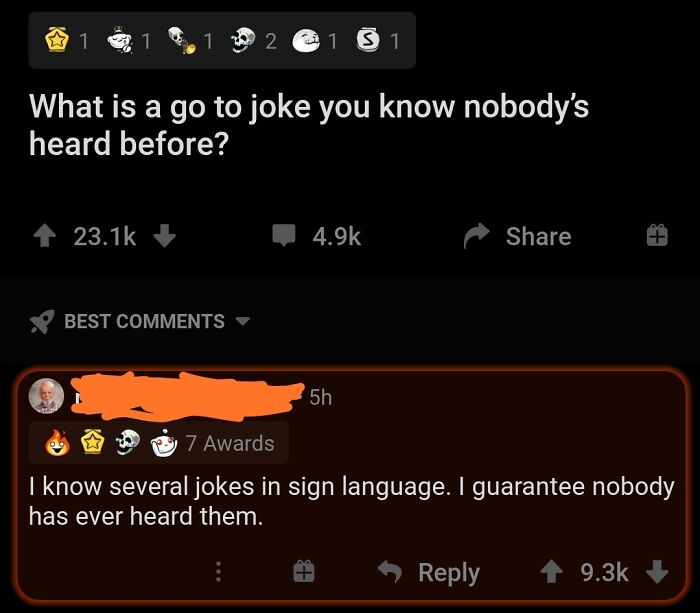 He Wins This Thread, Hands Down