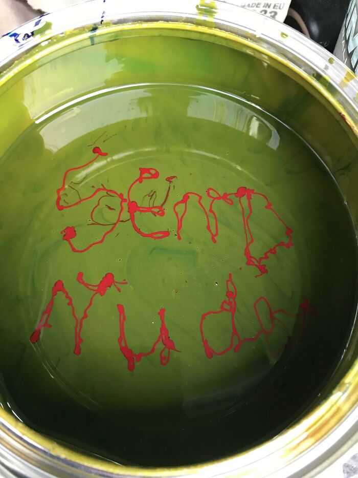 Couldn't Believe It When I Popped The Lid Off At Work