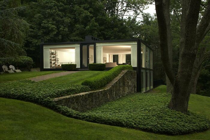 Hudson Valley Glass House, Chappaqua, NY, USA | Robert Fitzpatrick | 1967