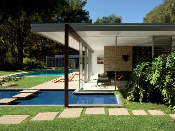 Singleton House, Bel Air, USA, Designed By Richard Neutra In 1959