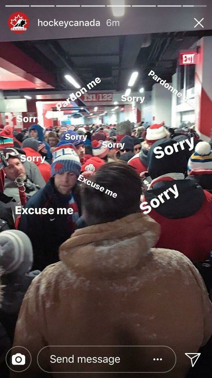 Pure Gold From The Hockey Canada Social Media Account