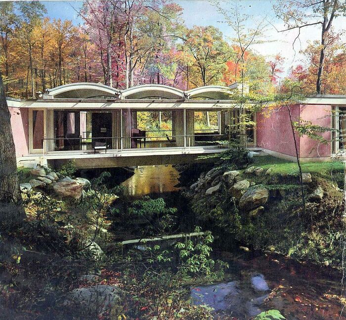 Warner House, New Canaan, Connecticut, Designed By John Johansen In 1955