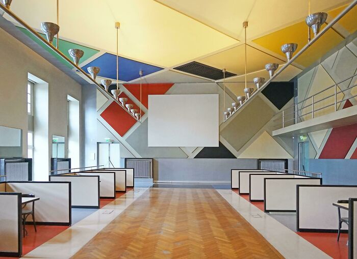 Café L'aubette, France (1926) By Theo Van Doesburg