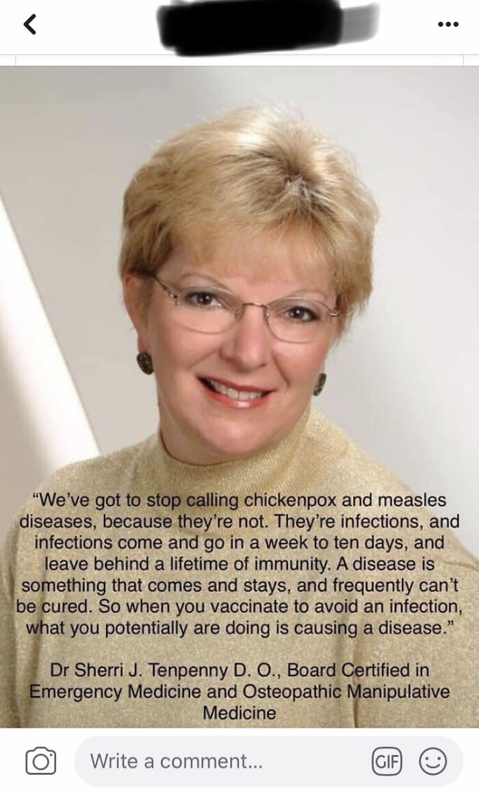 I Really Like This Guy As A Person So It Makes It Extra Sucky When He Keeps His Tin Foil Hat Well Shined And Is Constantly Posting Anti-Vaxx And Flat Earth Images