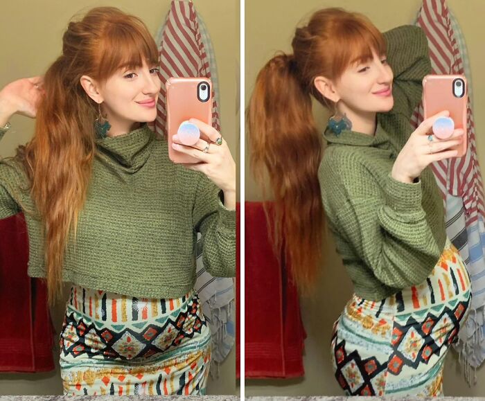 I Love My Long Messy Ponytail (Even Though I Feel Like Peter Pan From The Front)